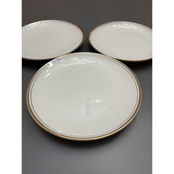 VNTG Royalton China Translucent Porcelain Japan Dessert Plates 6 3/8" Lot Of 3 - Picture 2 of 7